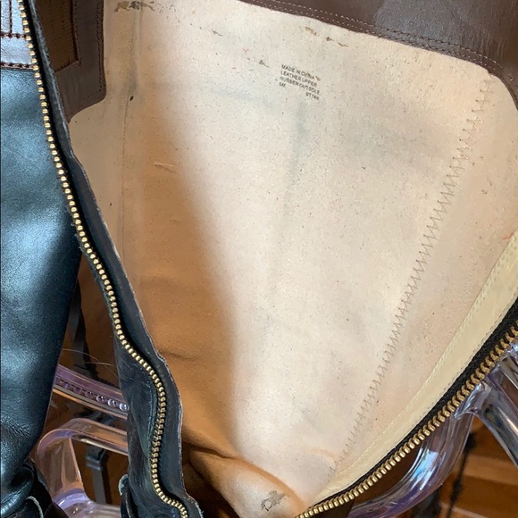 Michael Kors Black & Brown Boots - Picture 9 of 9